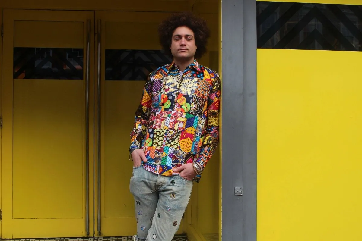 African Patchwork Shirt - Colour Crazy Festival Shirt