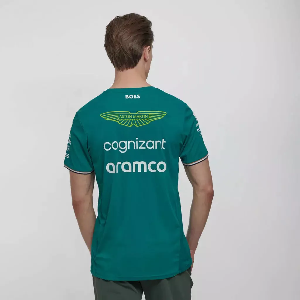 Aston Martin Cognizant F1 2023 Men's Team T-Shirt- Green