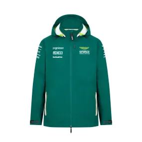 Aston Martin F1 2024 Team Rain Jacket - Green