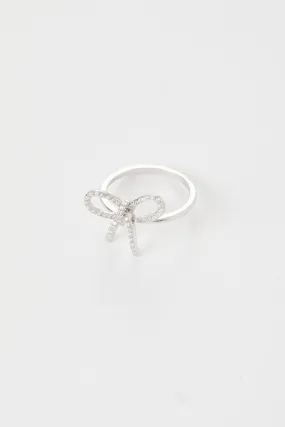 Bellamy Cubic Zirconia Bow Ring