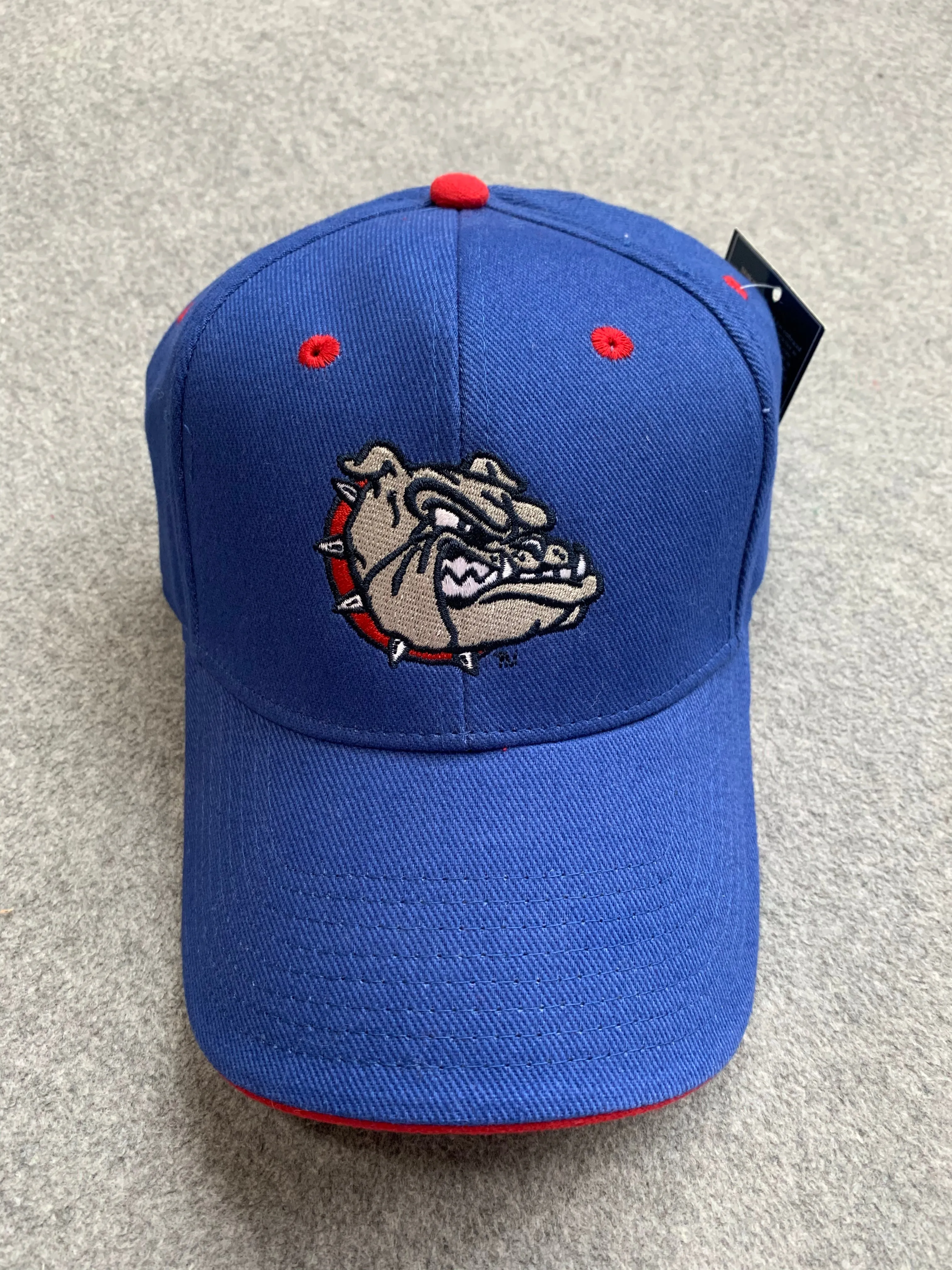 Blue Gonzaga Bulldogs Adjustable Hat