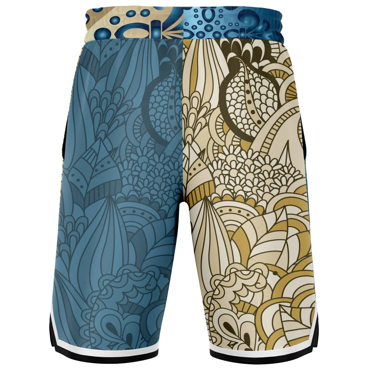 Blue Royale Unisex Basketball Shorts