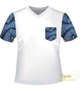 Chibuzo: Ankara Fashion Dashiki Print T-shirt, Ethnic Print