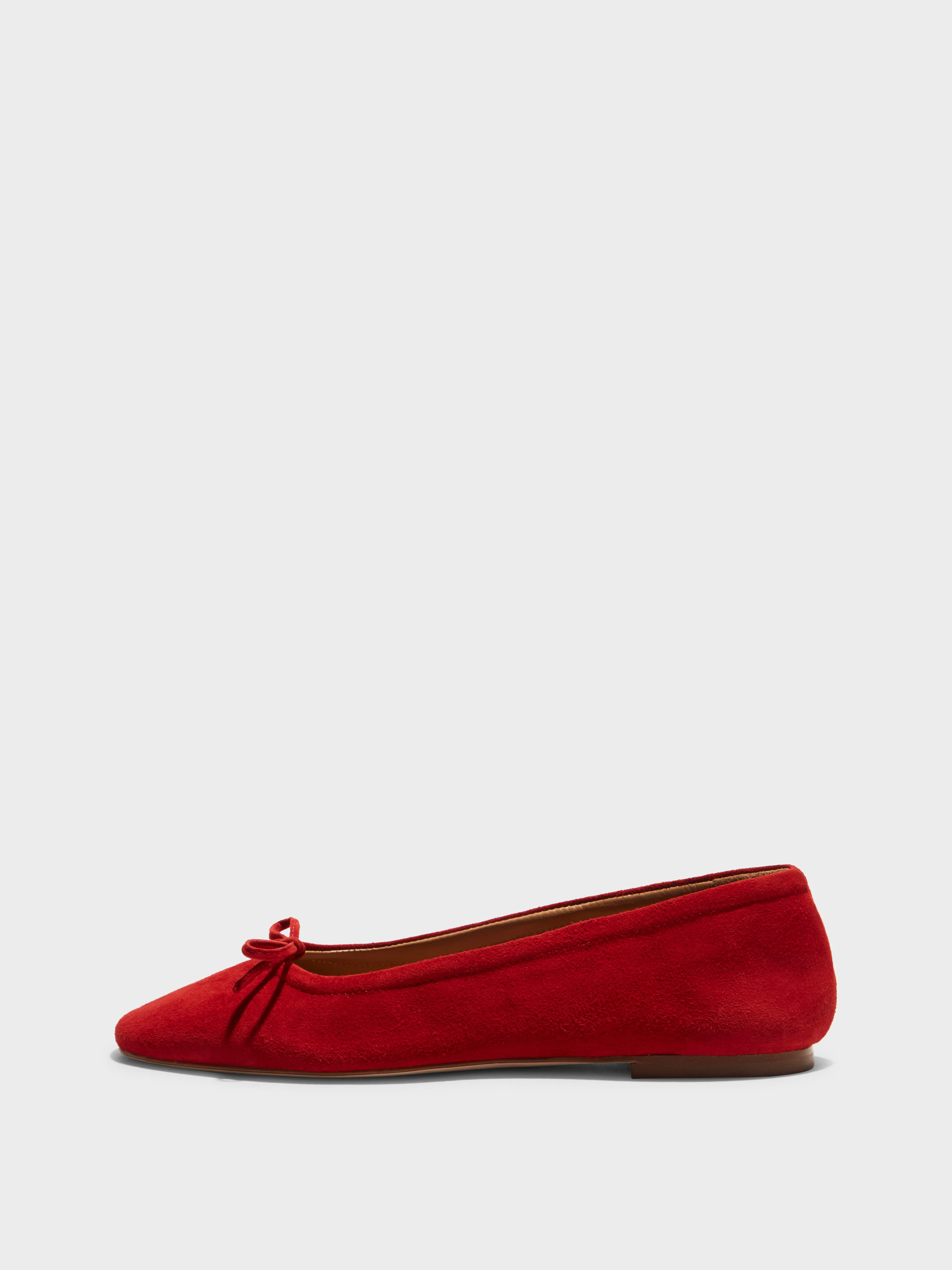 Delfina Suede Ballet Flats