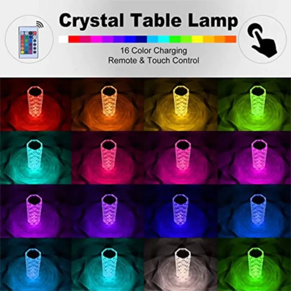 Diamond Crystal Lamp (Multi-Color)