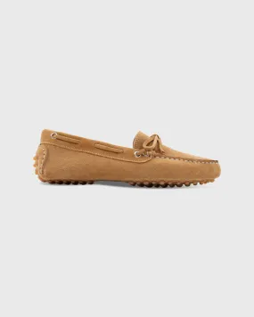 Driving Moccasin in Camel Suede