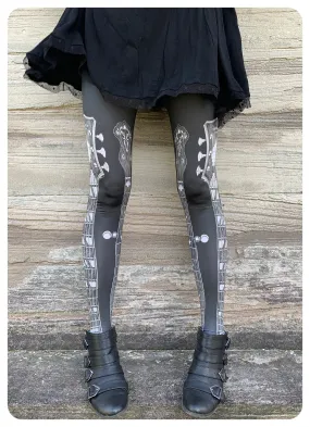 Guitar Leggings by fox savant