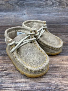 ica0005 Infant and Toddler Lace Up Driving Moc by Twisted X