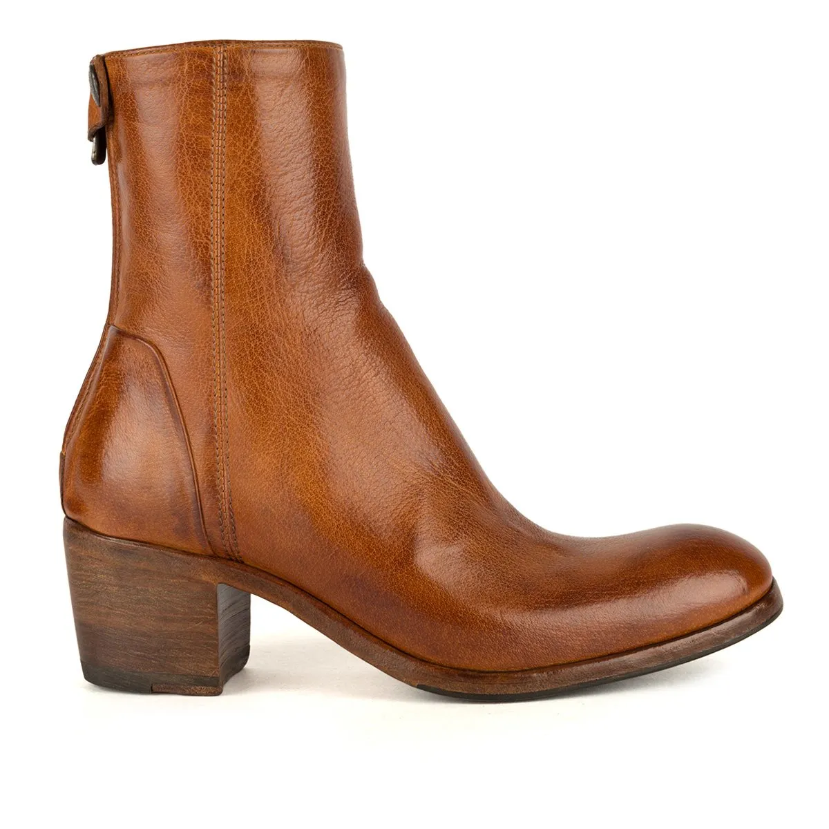 MAYA 31019<br> Washed Buffalo Ankle Boots