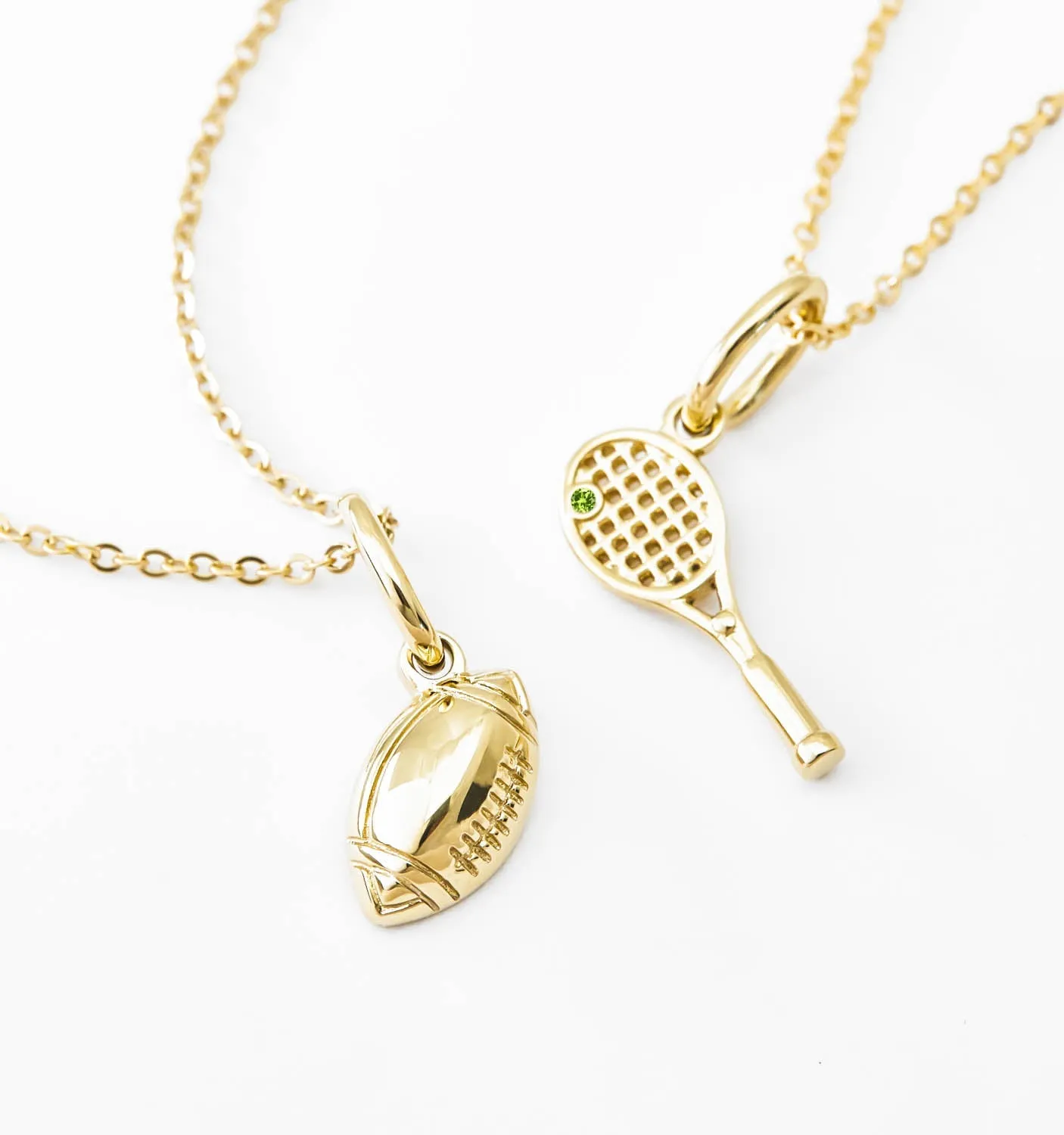 Tennis Racket Necklace