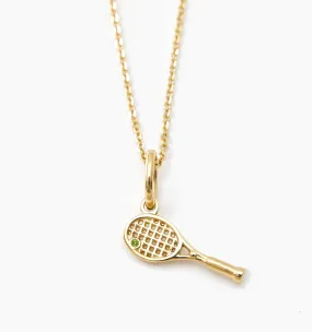 Tennis Racket Necklace