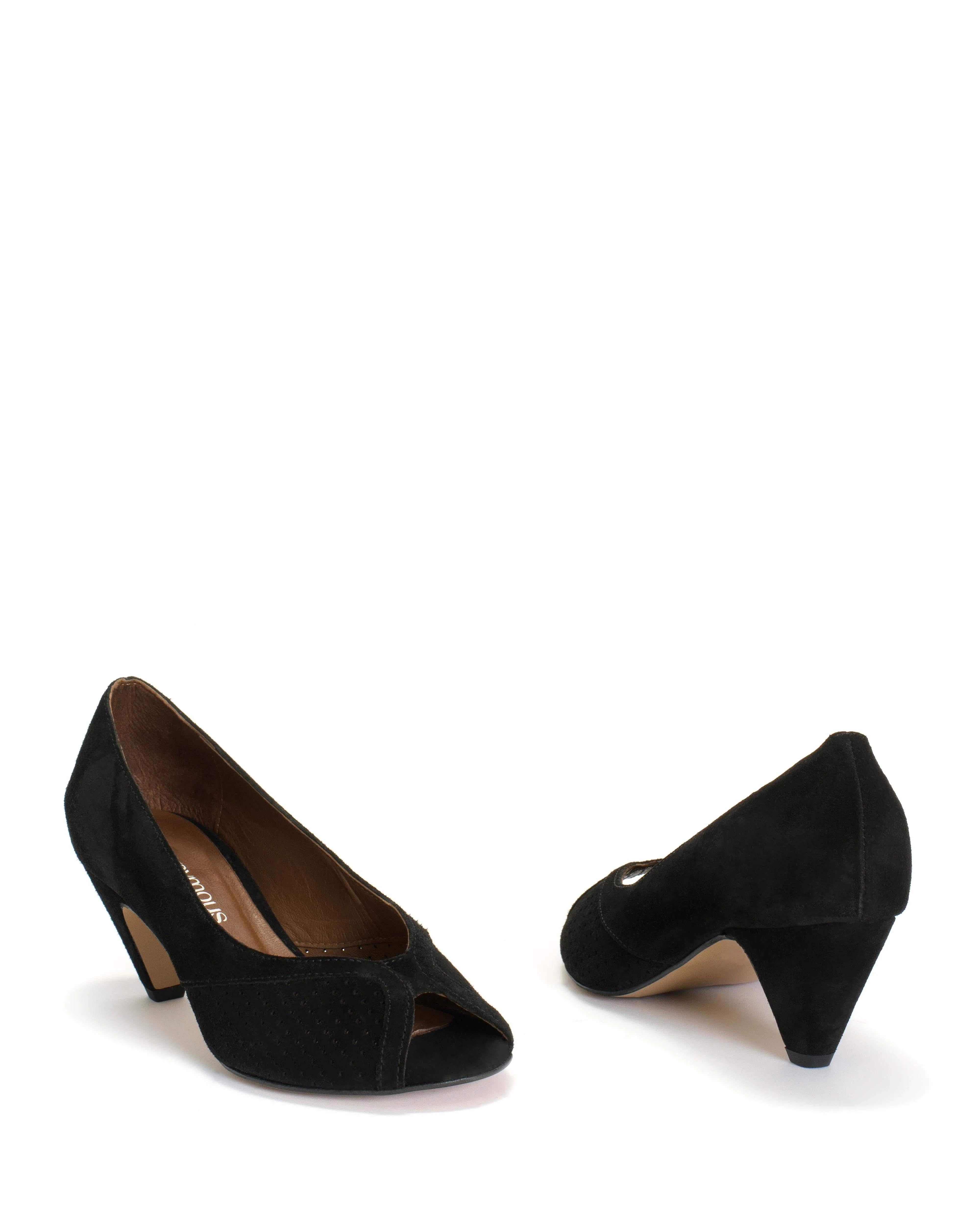 Tiffany Stiletto Calf suede Black