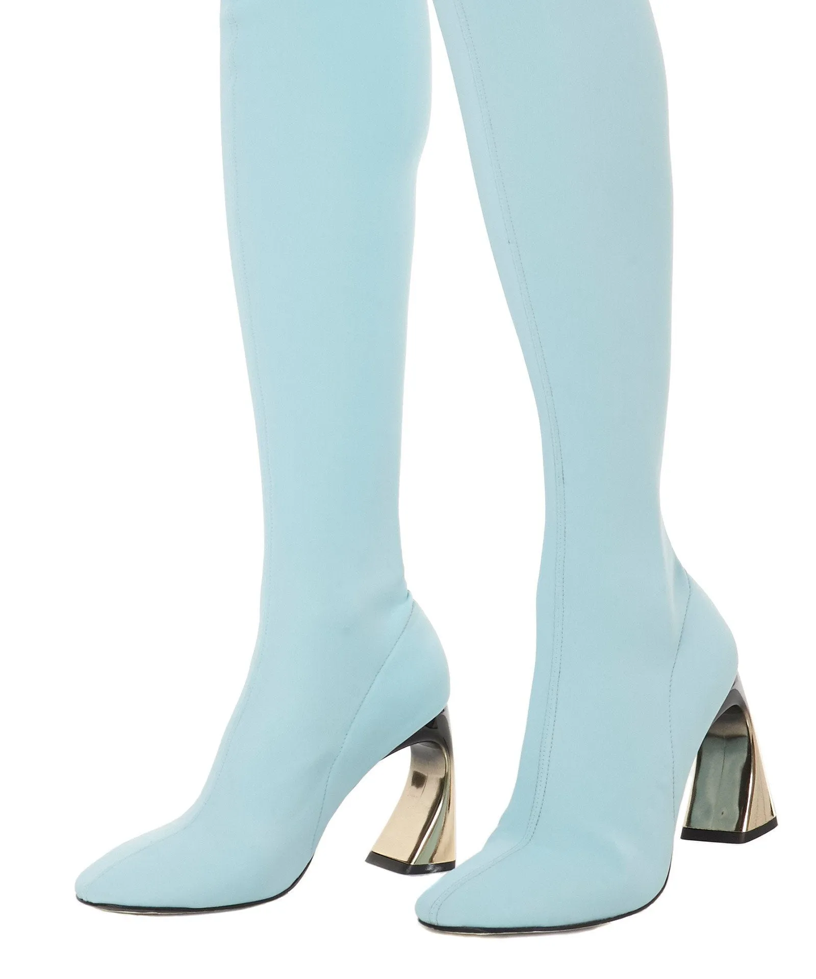 TOUJOURS LE TOUR BOOTS IN BABY BLUE